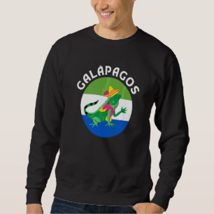 Galapagos-Inseln Ecuador Leguan Islas Galapagos Sweatshirt