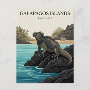 Galapagos-Inseln Ecuador Postkarte