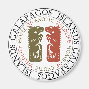 Galapagos-Inseln Iguanas Magnet