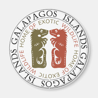 Galapagos-Inseln Iguanas Magnet