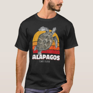 Galapagos Inseln Meeresschildkröte Ecuador Tauchen T-Shirt