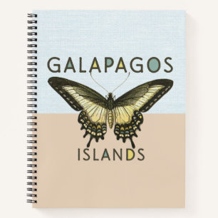 Galapagos Inseln Reisen Notizbuch
