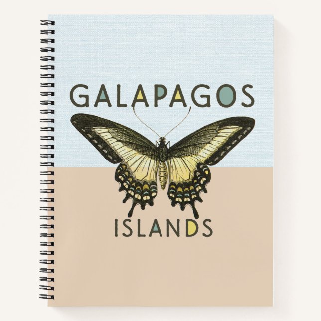 Galapagos Inseln Reisen Notizbuch (Vorderseite)