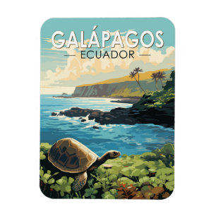 Galapagos Inseln Riesengebirge Magnet