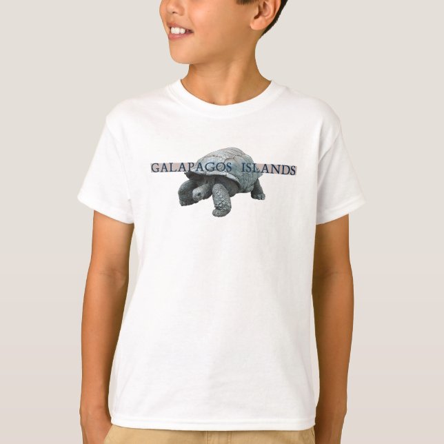 Galapagos Inseln Tortoise T-Shirt (Vorderseite)