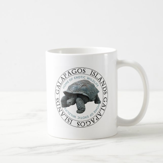 Galapagos Inseln Tortoise Tasse (Rechts)