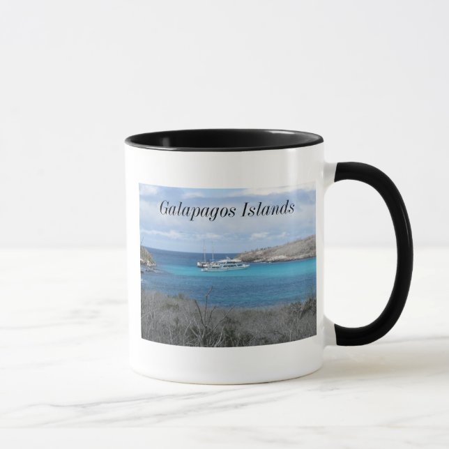 Galapagos-Inselstrand Tasse (Rechts)