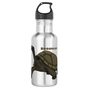 Galapagos-Landschildkröte Edelstahlflasche