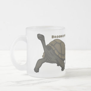Galapagos-Landschildkröte Mattglastasse