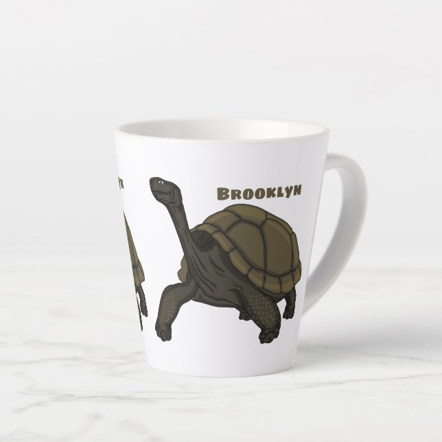 Galapagos-Landschildkröte Milchtasse (Rechte Ecke)