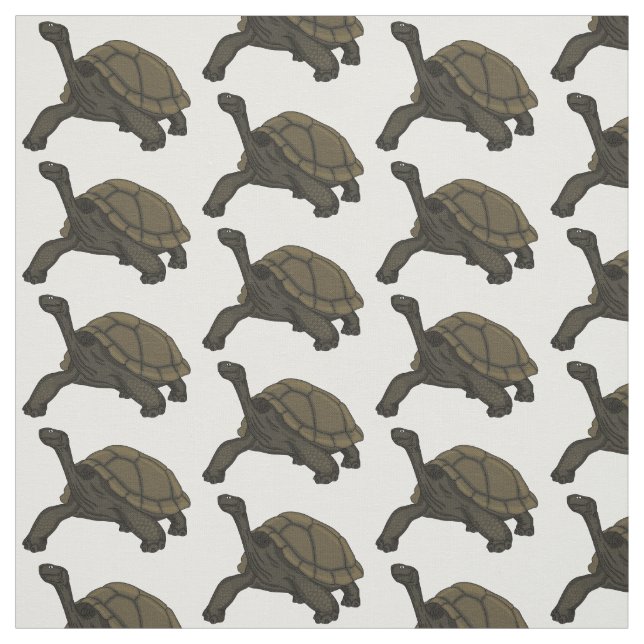 Galapagos-Landschildkröte Stoff (Muster)