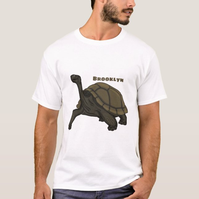 Galapagos-Landschildkröte T-Shirt (Vorderseite)