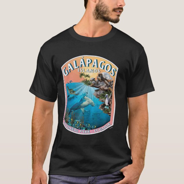 Galapagos National Park Ecuador Ocean Reserve Keep T-Shirt (Vorderseite)
