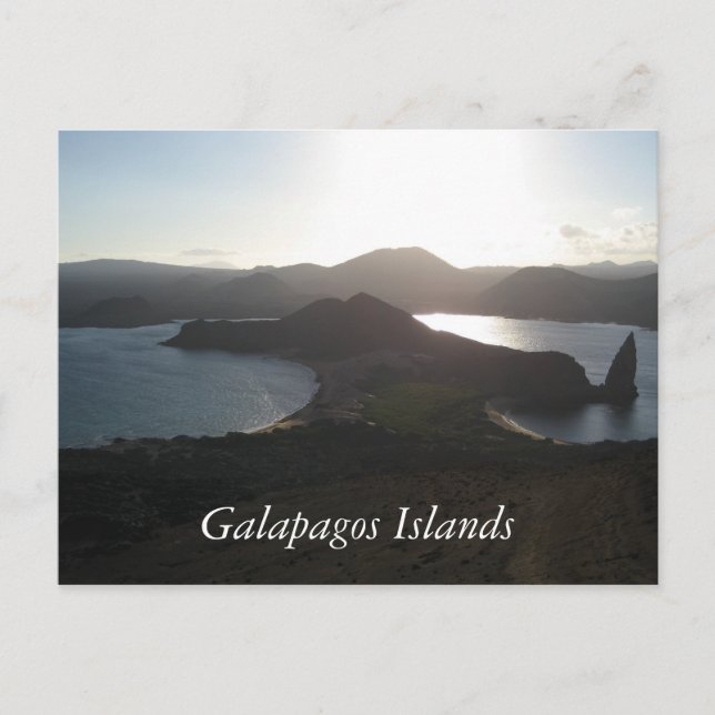 Galapagos Postkarte (Vorderseite)