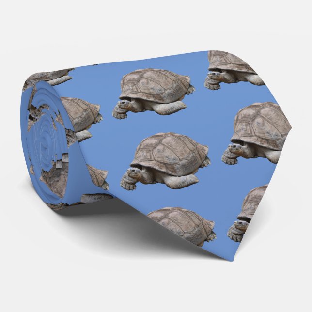 Galápagos-Riesenschildkröte Krawatte (Gerollt)