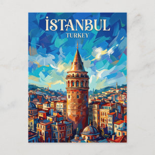 Galata-Turm Türkei Postkarte