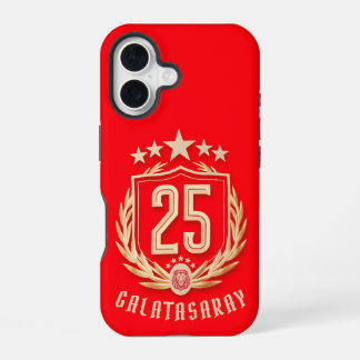 Galatasaray 2025 Championship Poster iPhone 16 Hülle