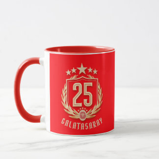Galatasaray 2025 Championship Poster Tasse