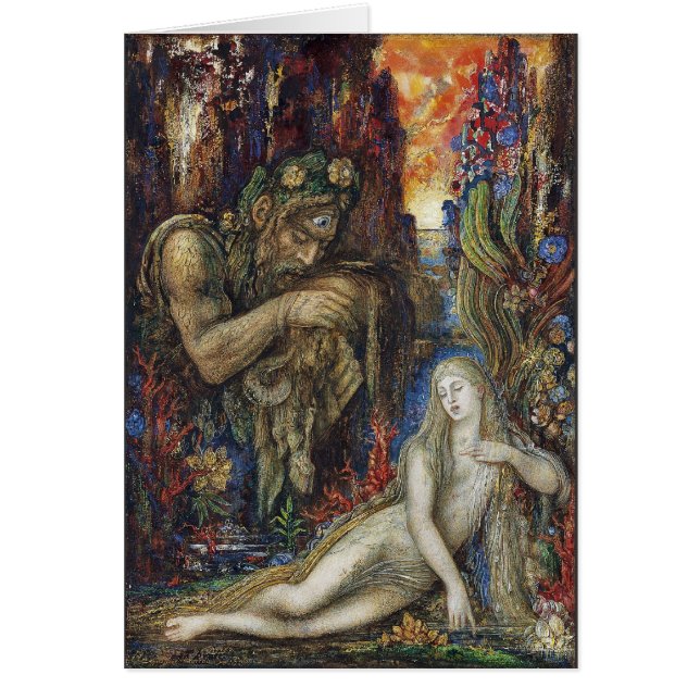 Galatea Gustave Moreau Watercolor (Vorne)
