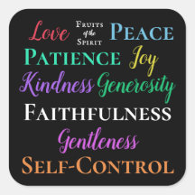 Galaten 5:22-23 Stickers