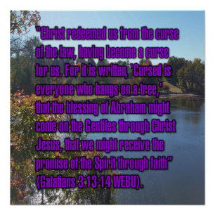 Galater 3:13-14 WEBU Poster