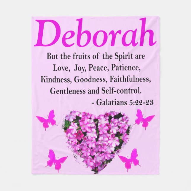 GALATIANER 5 PERSONALISIERTER FLOSSENBLANKET FLEECEDECKE (Vorderseite)