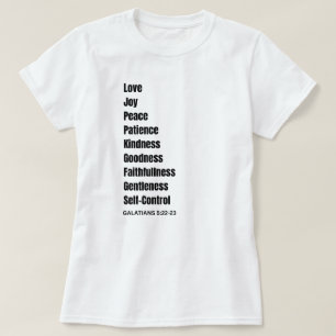 GALATIANS 5:22-23 Schwarzer T - Shirt