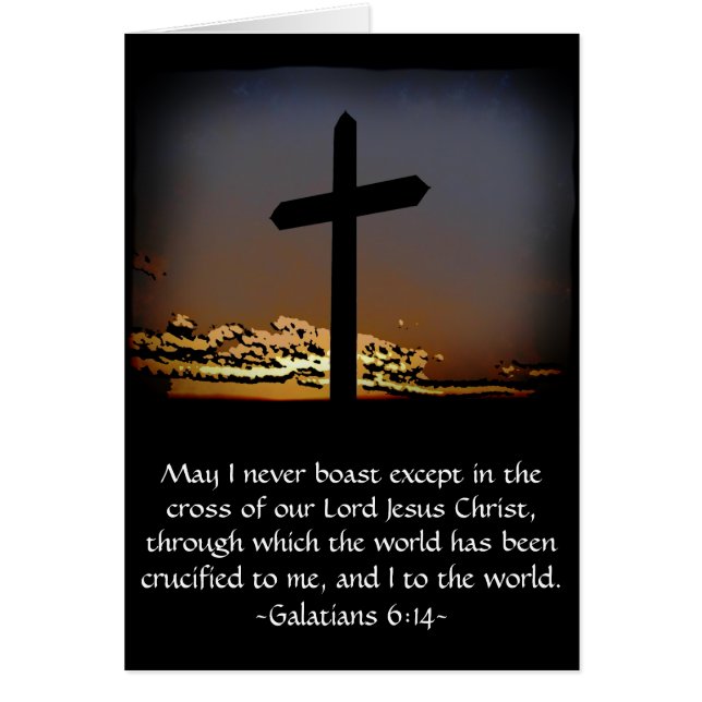 Galatians 6:14 (Vorne)