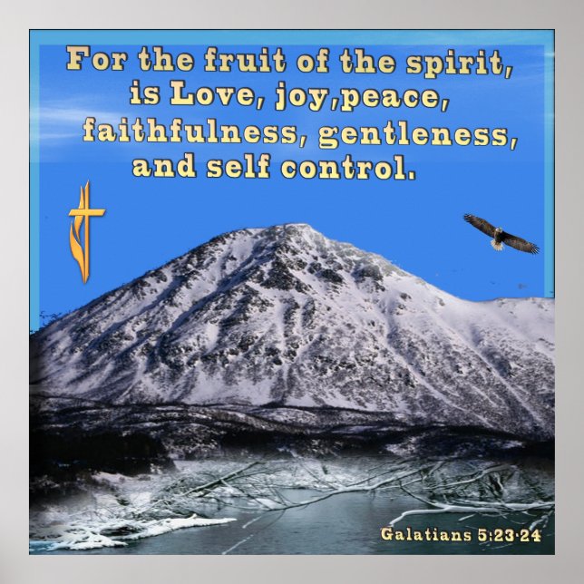 Galatians christliches Plakat (Vorne)