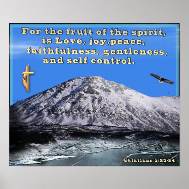 Galatians christliches Plakat (Vorne)