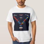 Galaxian Flagship T-Shirt<br><div class="desc">Level up your retro gaming style with the Galaxian Flagship T-Shirt 👾🚀 Inspired by the legendary arcade shooter Galaxian, this design highlights the iconic alien flagship leading its fleet through the stars. A perfect tribute to the golden age of arcade games, where quick reflexes and sharp aim were the keys...</div>