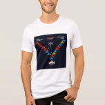 Galaxian Flagship T-Shirt Tri-Blend Shirt<br><div class="desc">Level up your retro gaming style with the Galaxian Flagship T-Shirt 👾🚀 Inspired by the legendary arcade shooter Galaxian, this design highlights the iconic alien flagship leading its fleet through the stars. A perfect tribute to the golden age of arcade games, where quick reflexes and sharp aim were the keys...</div>