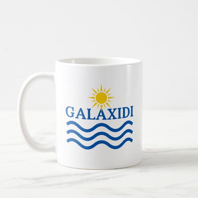 GALAXIDI Griechenland, Sun Waves Kaffeetasse (Links)