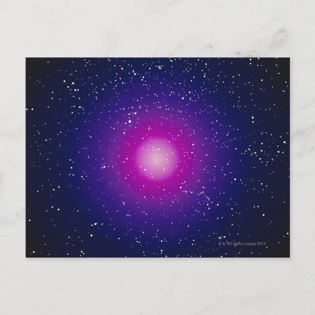 Galaxie 3 postkarte (Vorderseite)