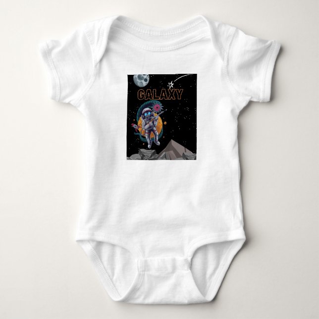 Galaxie Baby Strampler (Vorderseite)