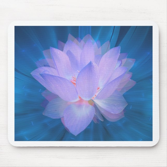 Galaxie-Blume Mousepad (Vorne)