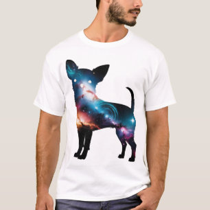 Galaxie Chihuahua Silhouette T-Shirt