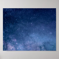 Galaxie der bunten Sterne im farbenfrohen nächtlic