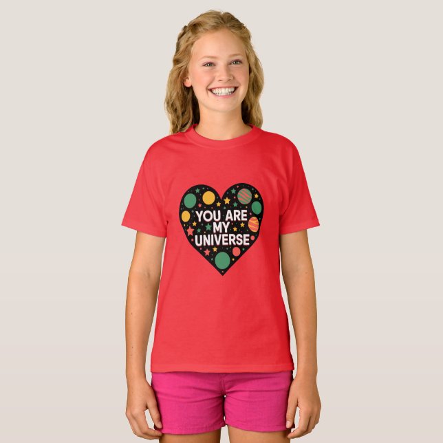Galaxie der Liebe T-Shirt (Vorne ganz)