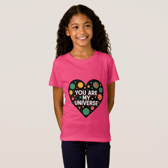 Galaxie der Liebe T-Shirt (Vorne ganz)
