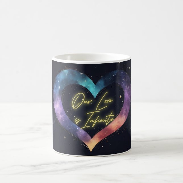 Galaxie der Liebe Tasse (Mittel)