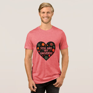 Galaxie der Liebe Tri-Blend Shirt