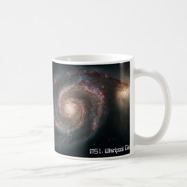 Galaxie des Strudel-M51 Tasse (Rechts)