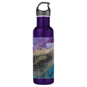 Galaxie-Druck-Weltraum-Aquarell-Flasche Trinkflasche