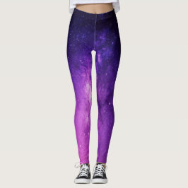 Galaxie Farbraum und Universum Leggings