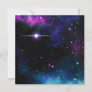 Galaxie Feiertagskarte