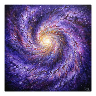 Galaxie Fotodruck