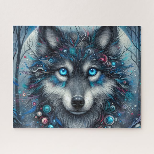 Galaxie-Geistwolf Puzzle (Horizontal)
