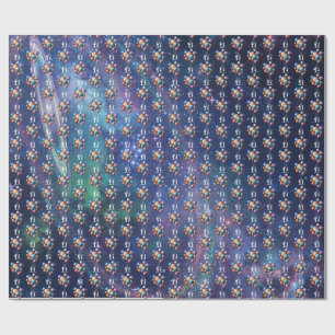 Galaxie Geschenkpapier