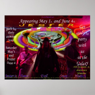 Galaxie-Gig größer Poster